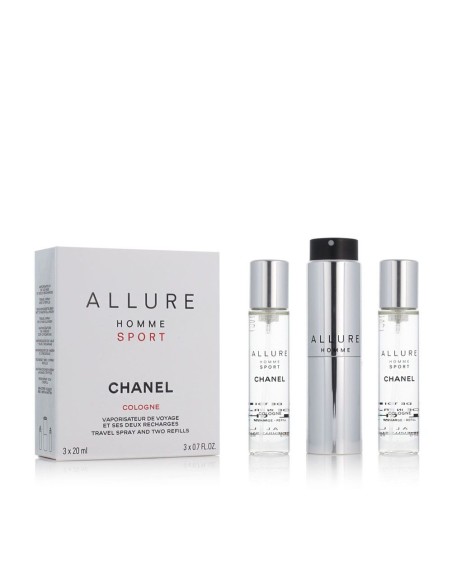 Chanel Allure Homme Sport EDC Refillable 20 ml + EDC Refillable 2 x 20 ml (man)