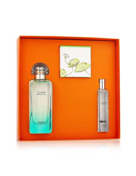 Hermès Un Jardin Sur le Nil EDT 100 ml + EDT 15 ml + Soap 50 g (unisex)
