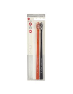 Swissdent Colours Soft-Medium Toothbrushes (black