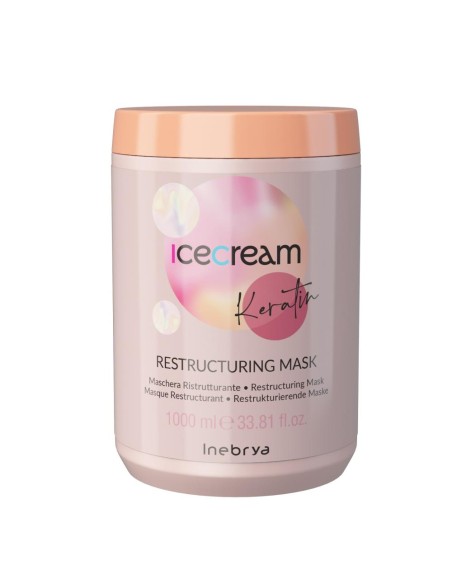 Inebrya Ice Cream Keratin Restructuring Mask 1000 ml