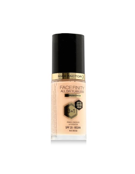 Max Factor Facefinity All Day Flawless 3in1 Airbrush Finish SPF 20 (N55 Beige) 30 ml