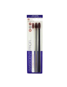 Swissdent Colours Soft-Medium Toothbrushes (white