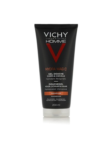 Vichy Homme Hydra Mag C Shower Gel Body & Hair 200 ml