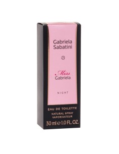Gabriela Sabatini Miss Gabriela Night Eau De Toilette 30 ml (femme) 2