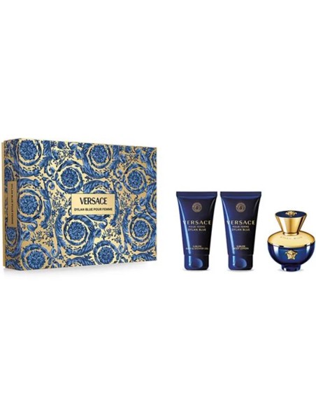 Versace Pour Femme Dylan Blue EDP 100 ml + EDP MINI 5 ml + SG 100 ml + BL 100 ml (Frau)