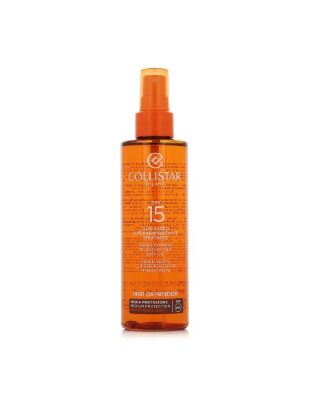 Collistar Smart Sun Protection® Supertanning Moisturizing Dry Oil SPF 15 200 ml