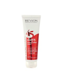 Revlon Revlonissimo 45 Days Total Color Care 2in1 Shampoo & Conditioner For Brave Reds 275 ml