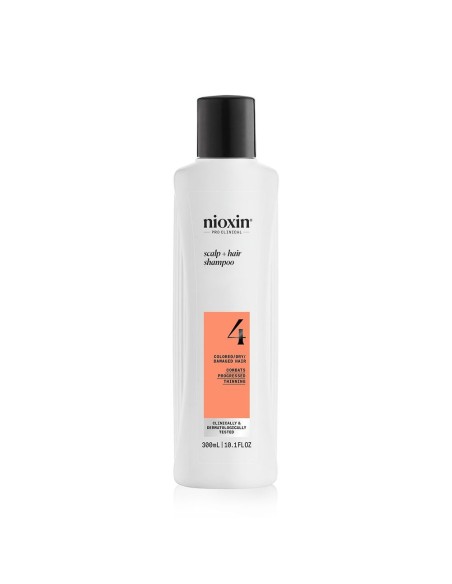 Nioxin System 4 Scalp + Hair Shampoo Progressed Thinning 300 ml