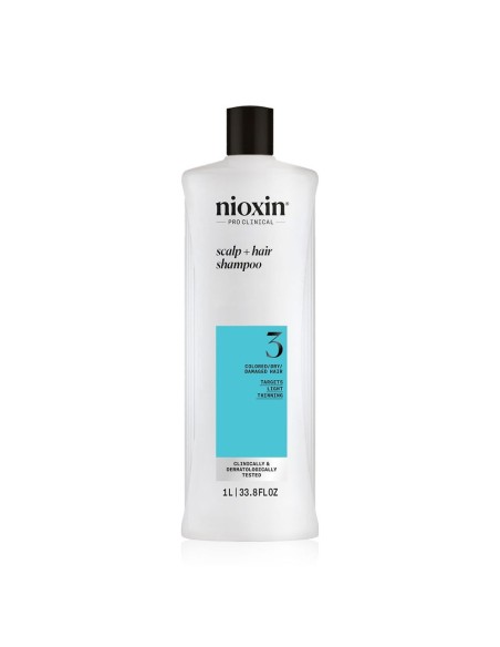 Nioxin System 3 Color Safe Cleanser Shampoo 1000 ml