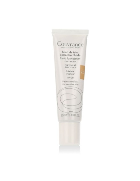 Avène Couvrance Fluid Foundation Corrector SPF 20 (2.0 Natural) 30 ml