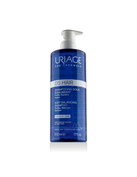Uriage DS Hair Soft Balancing Shampoo 500 ml