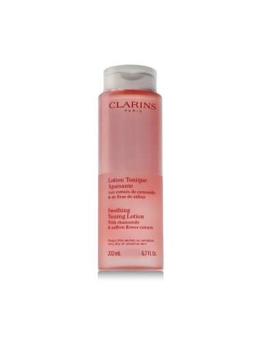 Clarins Soothing Toning Lotion Camomile & Saffron Flower (Very Dry or Sensitive Skin) 200 ml