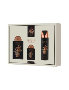 Lattafa Pride Brioche Vanille EDP 100 ml + EDP 20 ml + Deodorant Spray 200 ml (unisex)