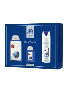 Lattafa Pride Art Of Universe EDP 100 ml + EDP 20 ml + Deodorant Spray 200 ml (unisex)