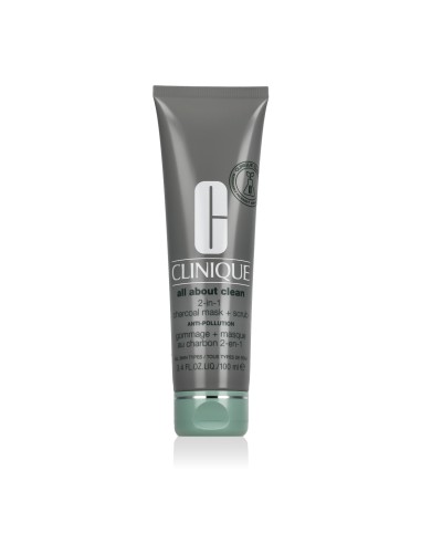 Clinique All About Clean 2-in-1 Charcoal Mask + Scrub 100 ml