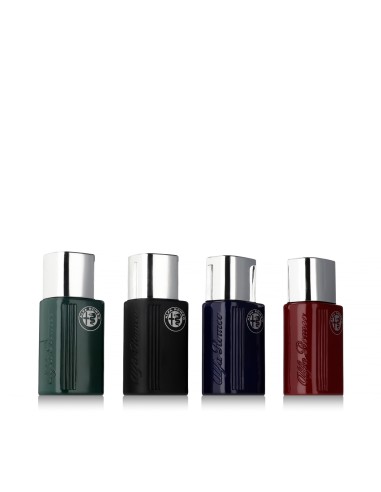 Alfa Romeo Black EDT Green 15 ml + EDT Black 15 ml + EDT Blue 15 ml + EDT Red 15 ml (homme)