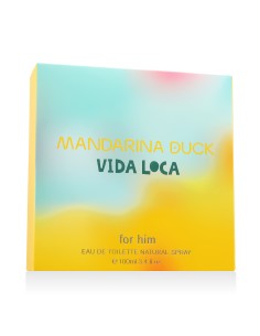 Mandarina Duck Vida Loca For Him Eau De Toilette 100 ml (uomo) 2