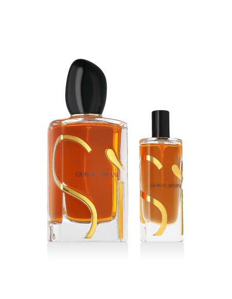 Giorgio Armani Sì Intense 2023 EDP Intense 15 ml + Eau De Parfum Intense Ricaricabile 100 ml (vrouw)