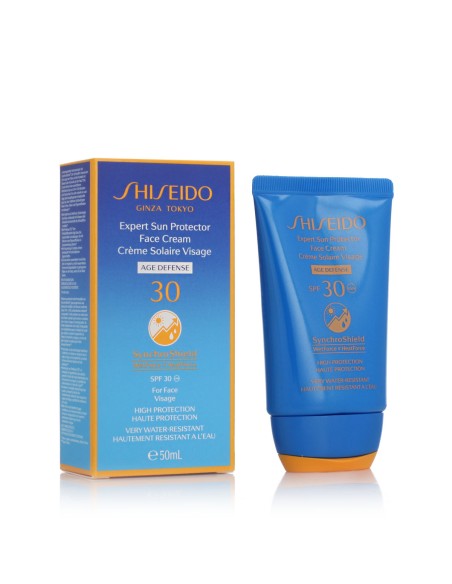 Shiseido SynchroShield Expert Sun Protector Face Cream Age Defense SPF 30 50 ml