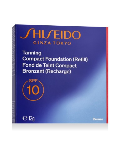 Shiseido Tanning Compact Fondotinta SPF 10 Refill (Bronze) 12 g