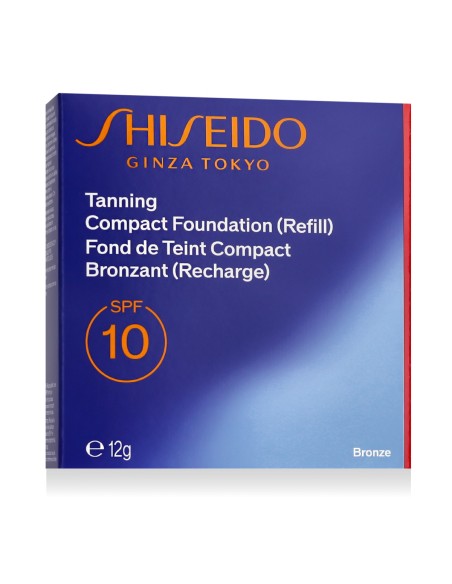 Shiseido Tanning Compact Fondotinta SPF 10 Refill (Bronze) 12 g