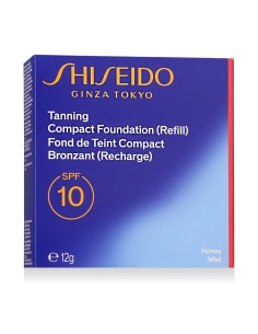 Shiseido Tanning Compact Fondotinta SPF 10 Refill (Honey) 12 g 2