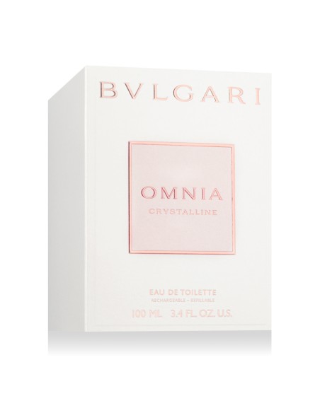 Bvlgari Omnia Crystalline Eau De Toilette Recargable 100 ml (mujer)