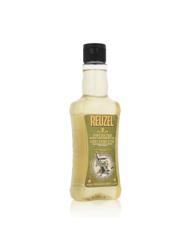 REUZEL 3-IN-1 Tea Tree Shampoo Conditioner Body Wash 350 ml