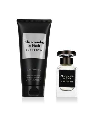Abercrombie & Fitch Authentic Man EDT 50 ml + SG pour le corps et les cheveux 200 ml (homme)