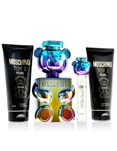 Moschino Toy 2 Pearl EDP 100 ml + EDP MINI 10 ml + BL 100 ml + SG 100 ml (unisex)