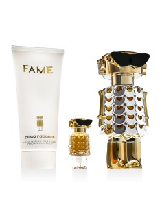 Rabanne Fame EDP 80 ml + EDP MINI 4 ml + BL 100 ml (vrouw)