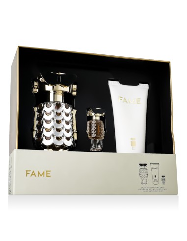 Rabanne Fame EDP 80 ml + EDP MINI 4 ml + BL 100 ml (woman)