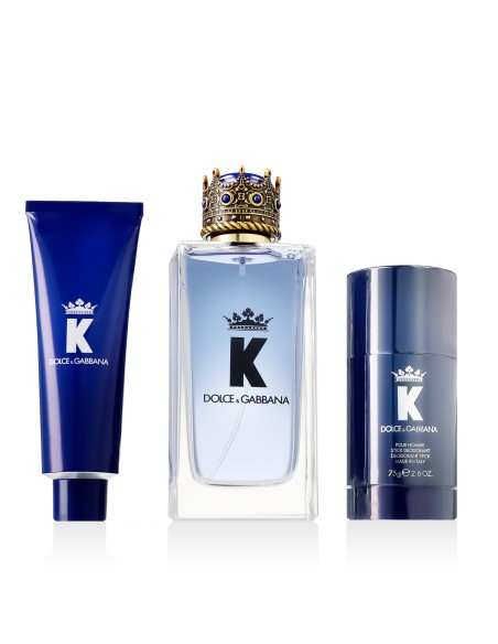 Dolce & Gabbana K pour Homme EDT 100 ml + DST 75 g + SG 50 ml (hombre)