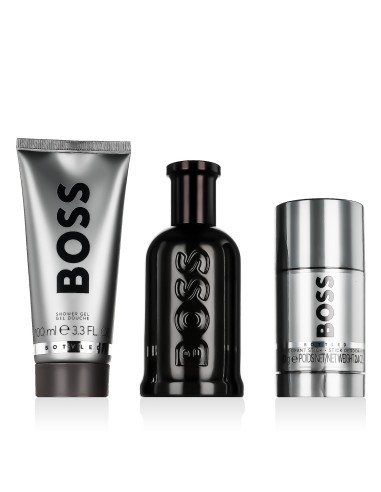 Boss Bottled Parfum 100 ml + DST 75 ml + SG 100 ml (hombre)
