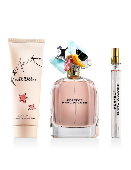 Marc Jacobs Perfect EDP 100 ml + EDP MINI 10 ml + BL 75 ml (donna)