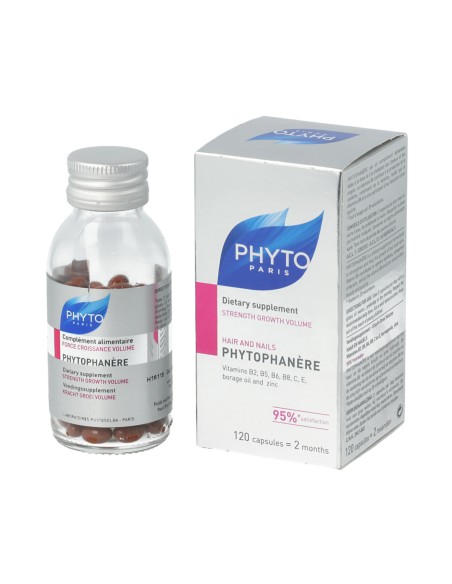 Phyto Phytophanére Complément Alimentaire Force Croissance Volume Cheveux & Ongles 120 pcs