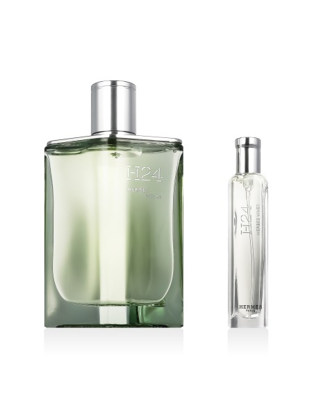 Hermès H24 Herbes Vives EDP Ricaricabile 100 ml + EDP MINI 15 ml (man)