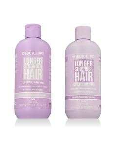 HAIRBURST For Curly And Wavy Hair Shampoo & Conditioner Set 2