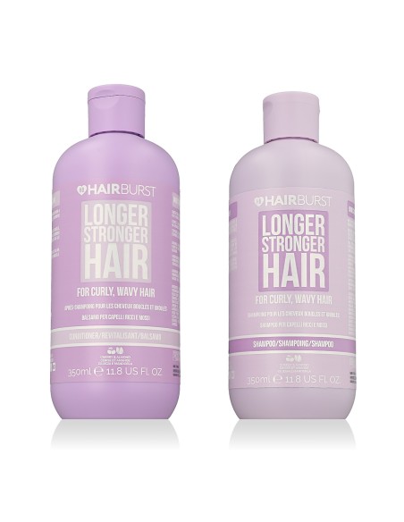 HAIRBURST For Curly And Wavy Hair Shampoo & Conditioner Set