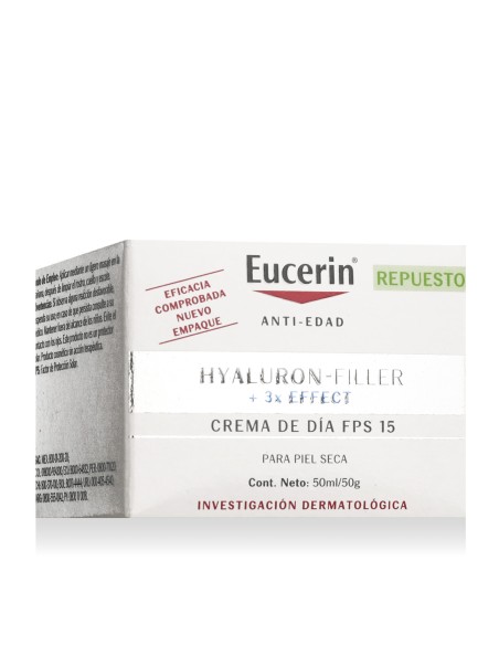 Eucerin Hyaluron-Filler + 3x Effect Day Cream Refill SPF 15 50 ml