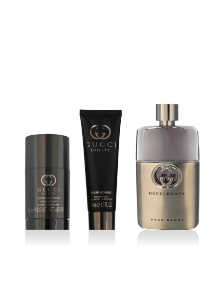 Gucci Guilty Pour Homme EDT 90 ml + DST 75 ml + SG 50 ml (man)
