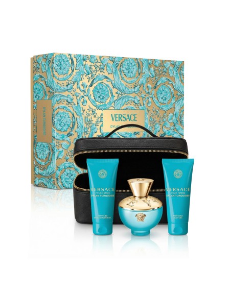 Versace Pour Femme Dylan Turquoise EDT 100 ml + SG 100 ml + BG 100 ml + Cosmetic bag (woman)
