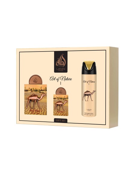 Lattafa Pride Art of Nature I EDP 100 ml + EDP 20 ml + Body Spray 200 ml (unisex)