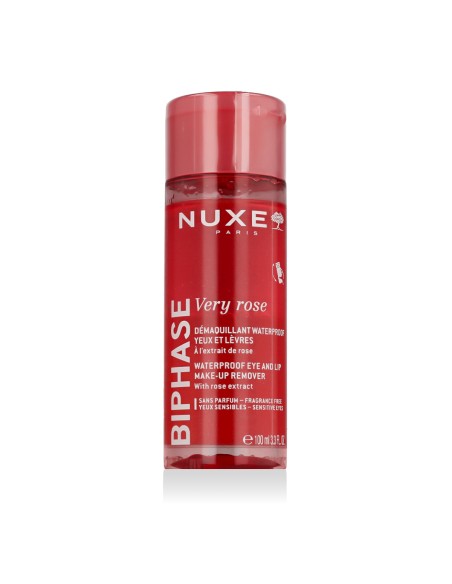 Nuxe Very Rose Biphase Waterproof Eye And Lip Make-Up Remover 100 ml