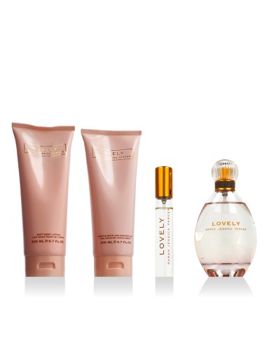 Sarah Jessica Parker Lovely EDP 100 ml + EDP 15 ml + SG 200 ml + BL 200 ml (donna)