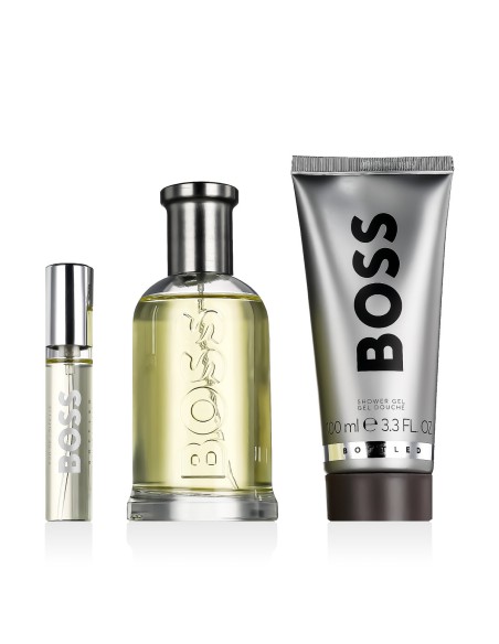 Boss Boss Bottled EDT 100 ml + EDT MINI 10 ml + SG 100 ml (homme)