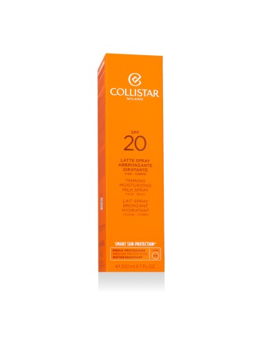 Collistar Smart Sun Protection Tanning Moisturizing Milk Spray SPF 20 200 ml