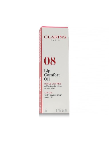 Clarins Lip Oil (08 Strawberry) 7 ml