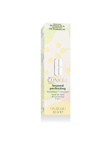Clinique Beyond Perfecting Foundation + Concealer (02 Alabaster VF-N) 30 ml