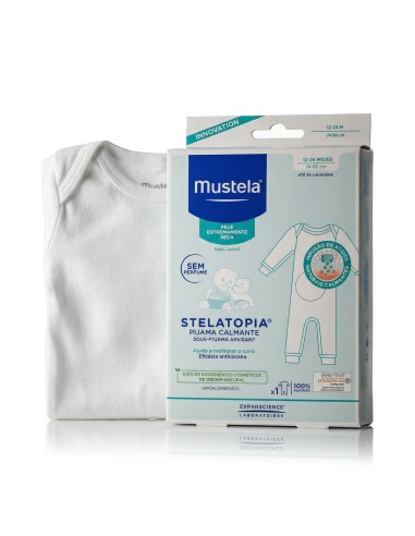 Mustela Bébé Stelatopia Skin Shooting Pajamas (Piel Atópica) 6-12 Meses / 67-74 cm